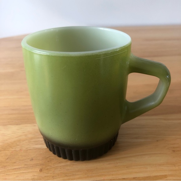 Fire King Other - Fire King Anchor Hocking Ombre Avocado mug (1)